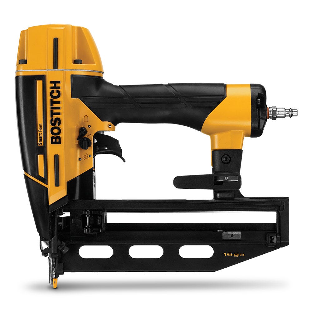 BOSTITCH AIR SMARTPOINT FINISH NAILER 64MM 16GA 25-65MM