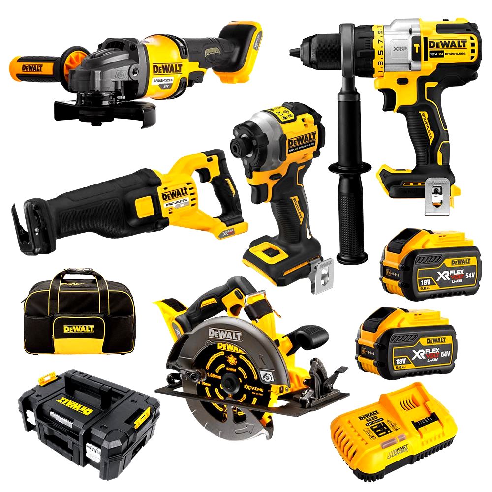 DEWALT 18V/54V XR 5PC KIT