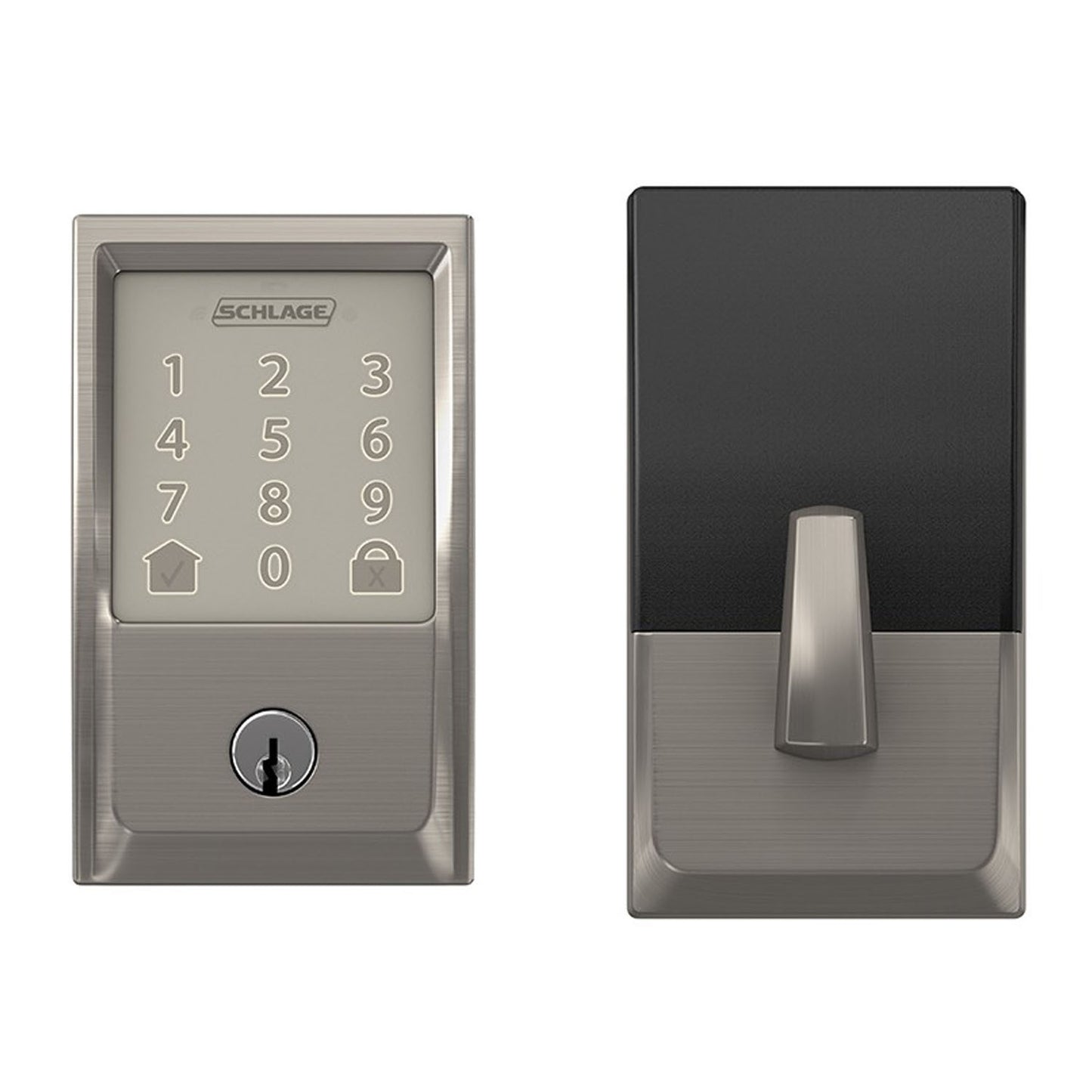 SCHLAGE ENCODE SMART DEADBOLT CENTURY SATIN NICKEL