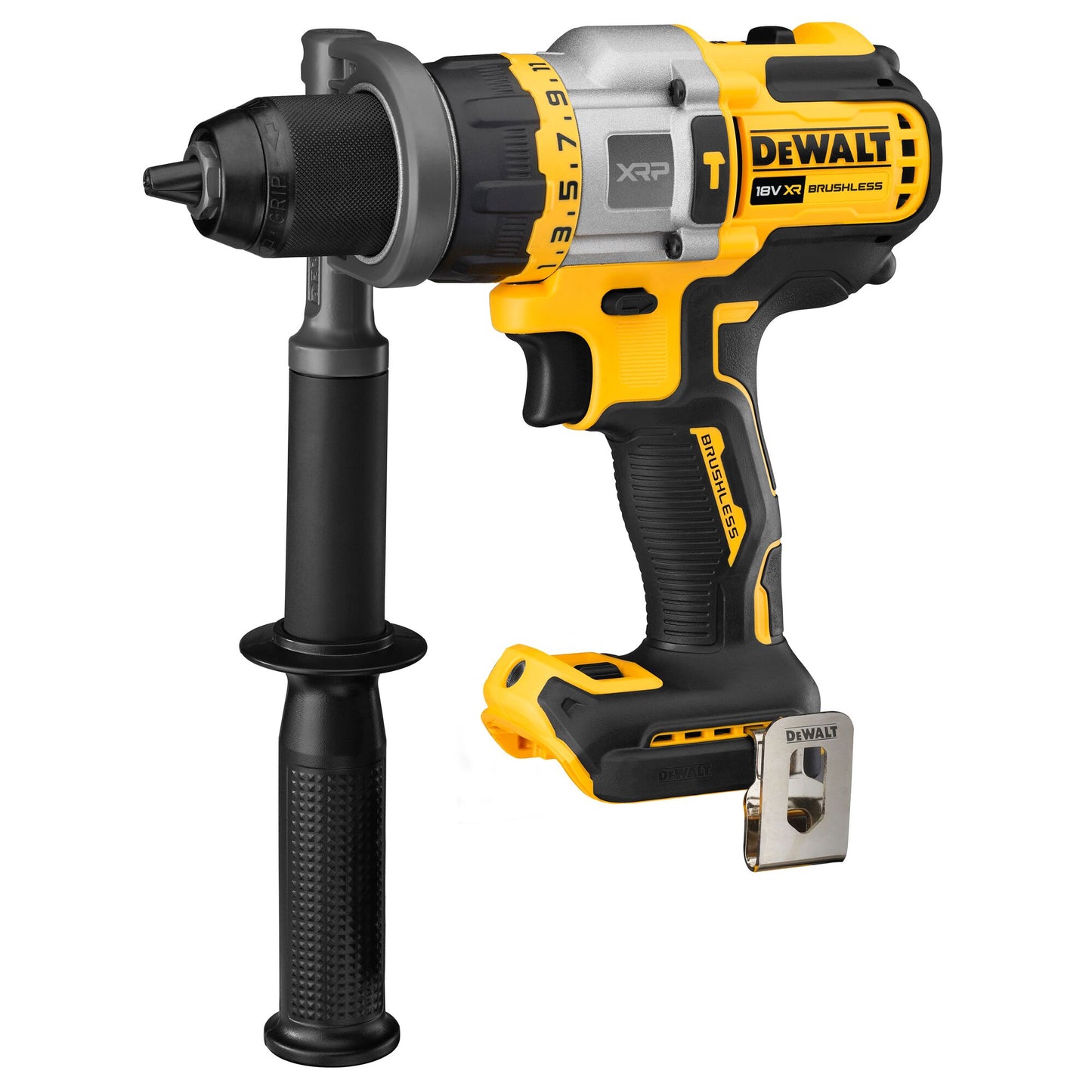 DEWALT 18V XR XRP HAMMER DRILL DRIVER WITH FLEXVOLT ADVANTAGE - BARE UNIT