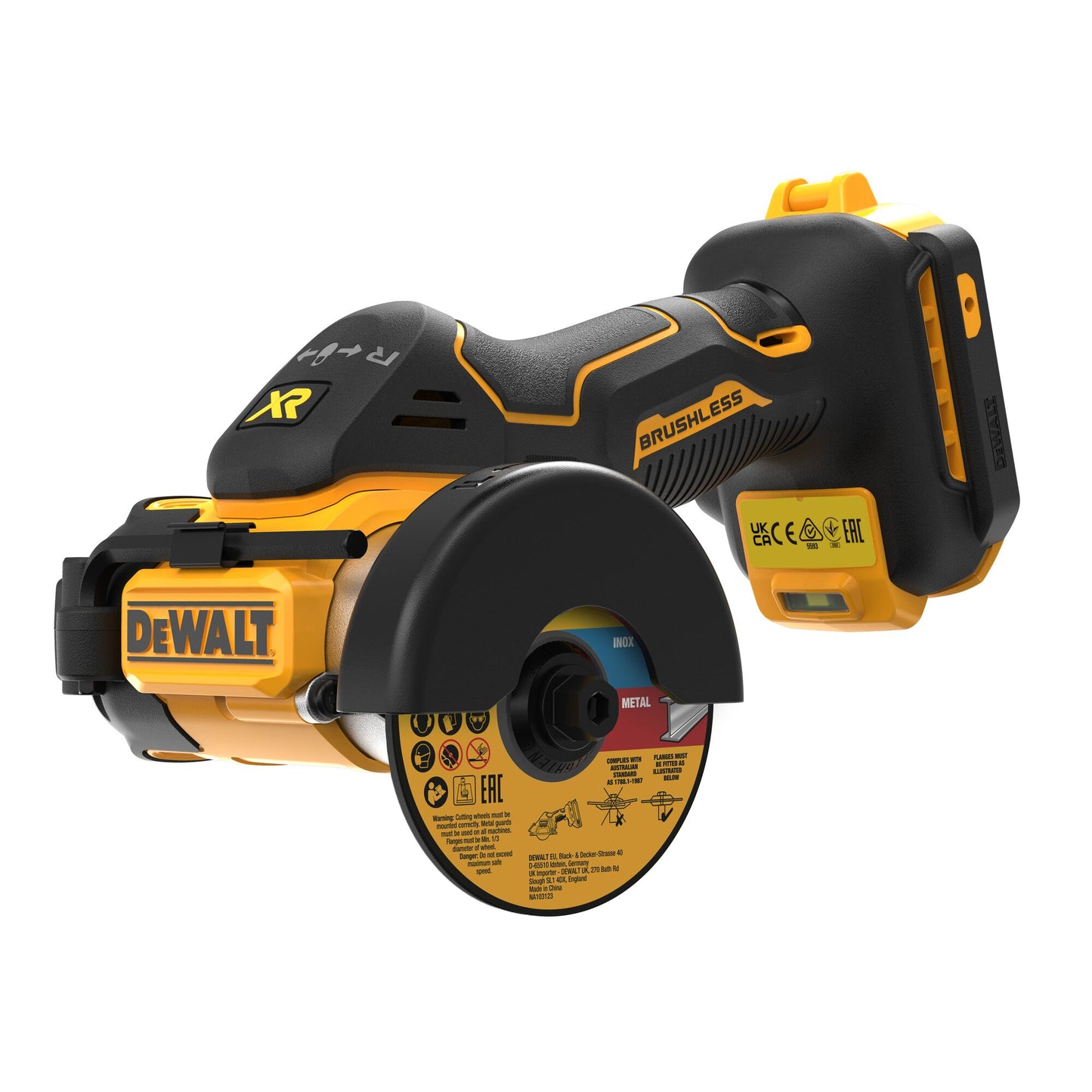 DEWALT 18V XR 76MM CUT OFF TOOL SKIN