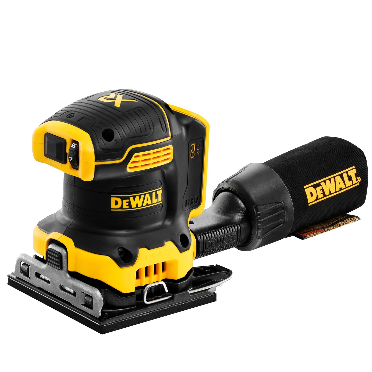 DEWALT 18V XR 1/4 SHEET SANDER SKIN