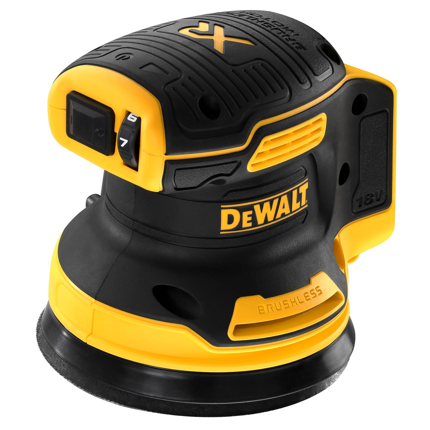DEWALT 18V XR BL 125MM RANDOM ORBITAL SANDER