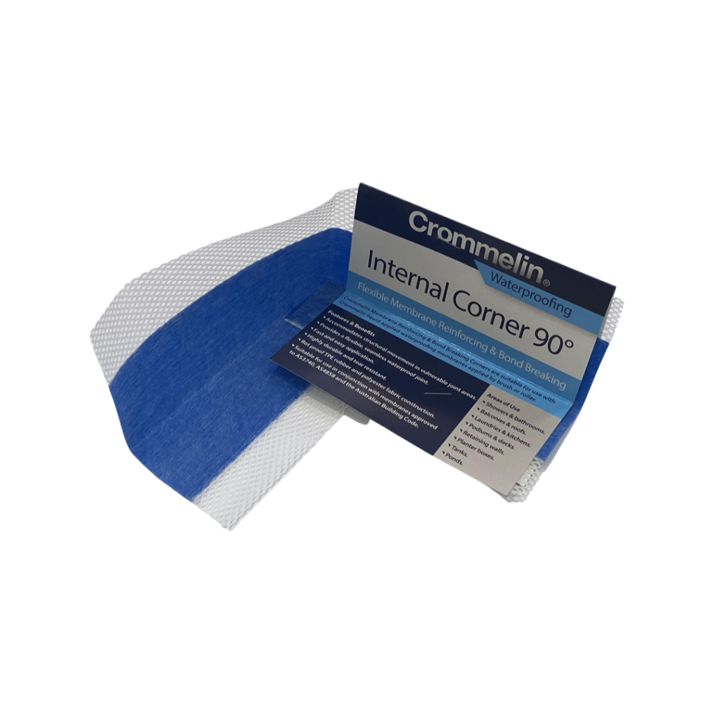 CROMMELIN FLEXIBLE MEMBRANE REINFORCING INTERNAL CORNER 90˚