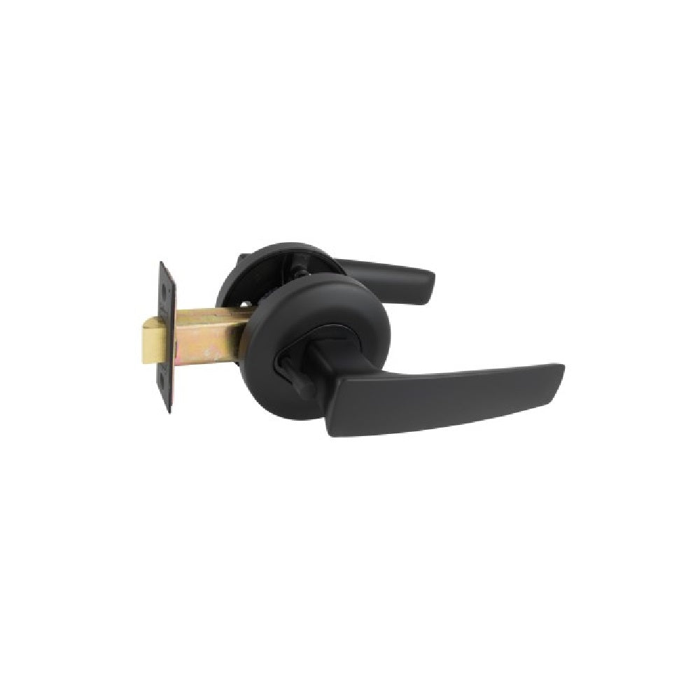 GAINSBOROUGH NEUE AURORA MATT BLACK PRIVACY LEVER SET