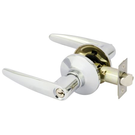 GAINSBOROUGH CHOICE AMBASSADOR ENTRANCE KEY-IN-LEVER SET BRIGHT CHROME