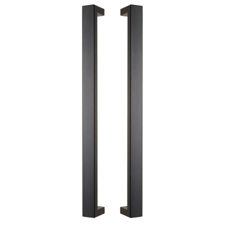 GAINSBOROUGH OBLONG PULL HANDLE DUAL PACK SET 600MM MATT BLACK
