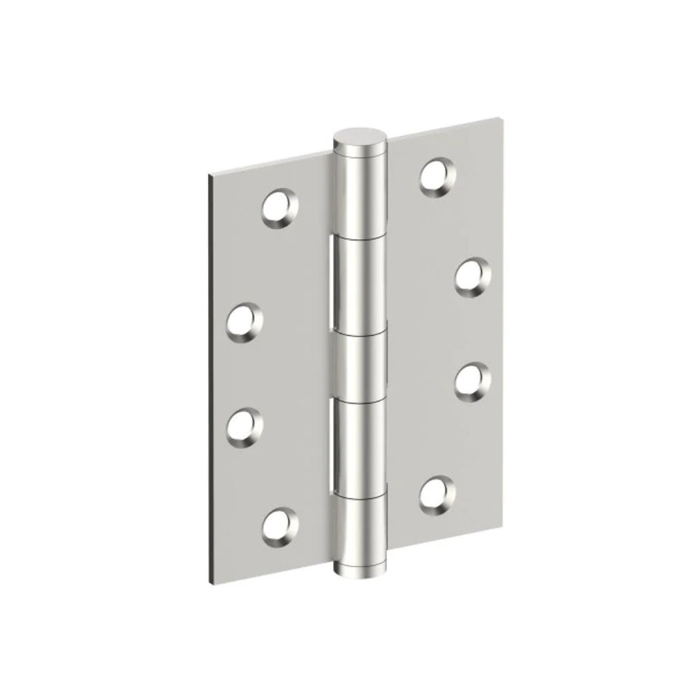 GAINSBOROUGH HINGE FIXED PIN 100X75 SATIN CHROME