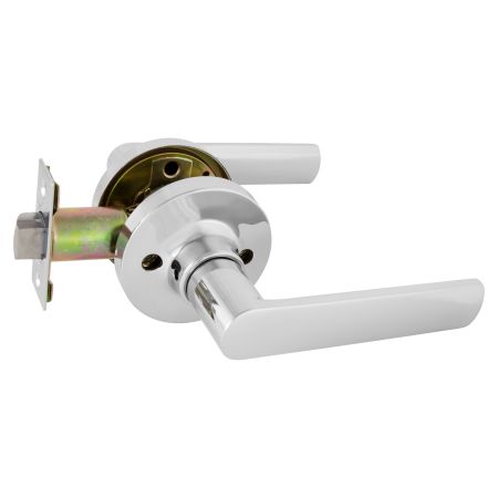 GAINSBOROUGH TRADEPRO BELA BRIGHT CHROME PASSAGE LEVER SET