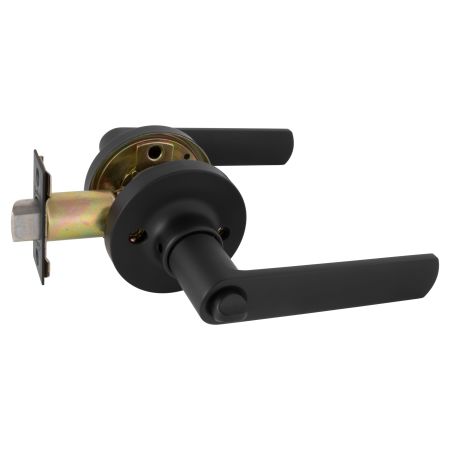 GAINSBOROUGH TRADEPRO BELA MATT BLACK PRIVACY LEVER SET