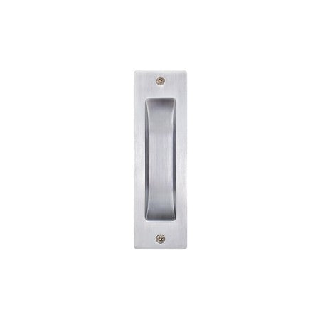 GAINSBOROUGH FLUSH PULL RECTANGULAR BRUSHED SATIN CHROME
