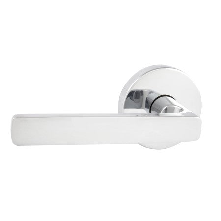 GAINSBOROUGH AVANT WITH QUICKFIX RIVERA PASSAGE LEVER SET WITH LATCH BRIGHT CHROME