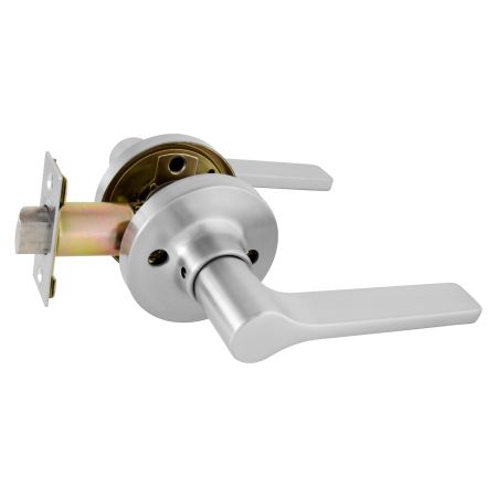 GAINSBOROUGH TRADEPRO ADEL SATIN CHROME PASSAGE LEVER SET