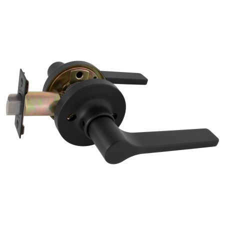GAINSBOROUGH TRADEPRO ADEL MATT BLACK PASSAGE LEVER SET