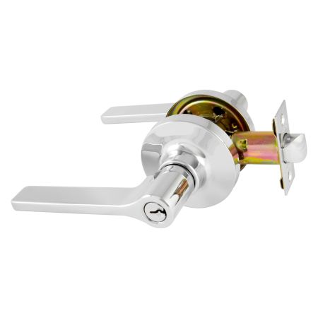 GAINSBOROUGH TRADEPRO ADEL ENTRANCE LEVER SET BRIGHT CHROME