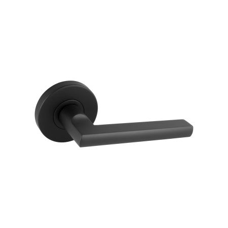 GAINSBOROUGH CHOICE LIANNA MATT BLACK PASSAGE LEVER SET