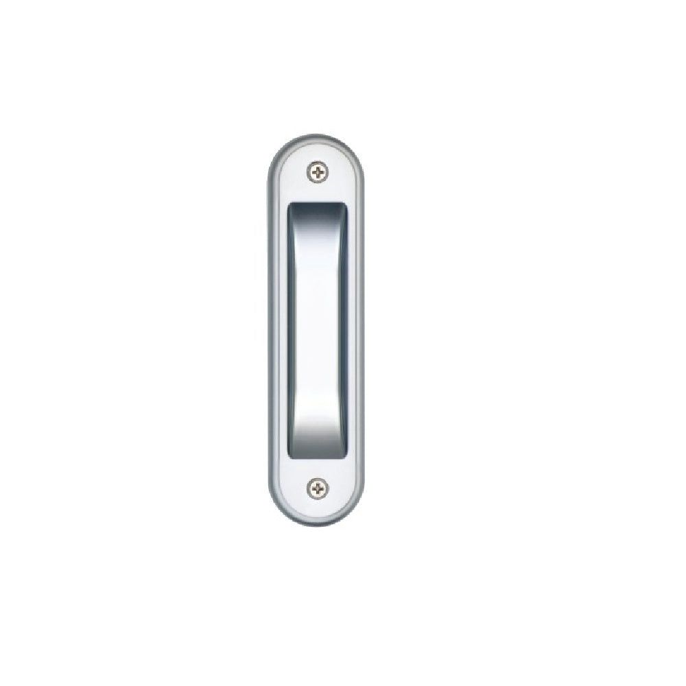 GAINSBOROUGH FLUSH PULL RADIUS CORNER SATIN CHROME