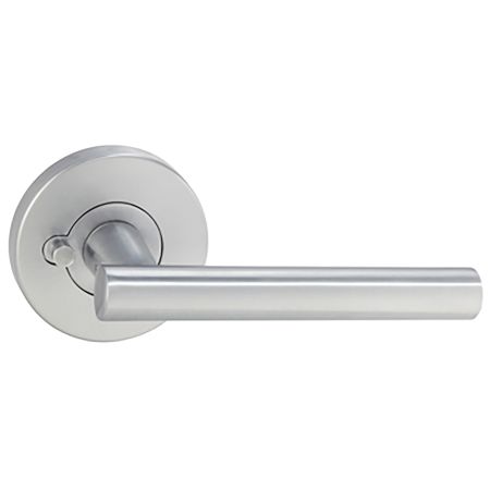 GAINSBOROUGH CHOICE AMELIA SATIN CHROME PRIVACY LEVER SET