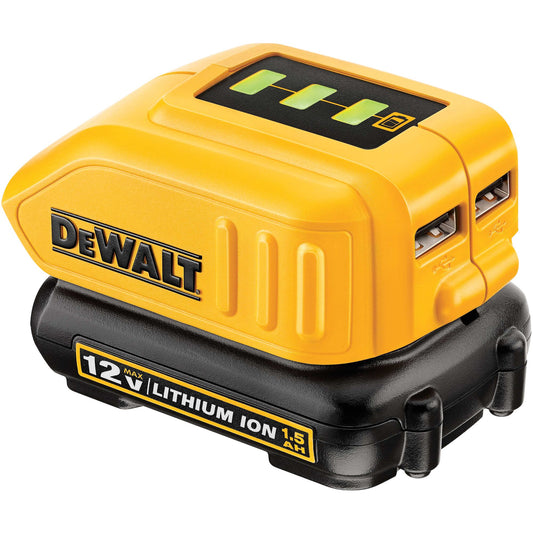 DEWALT 12V USB CHARGING XR BATTERY ADAPTER