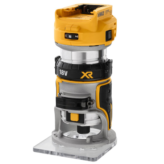 DEWALT 18V XR BL 8MM COMPACT ROUTER BARE