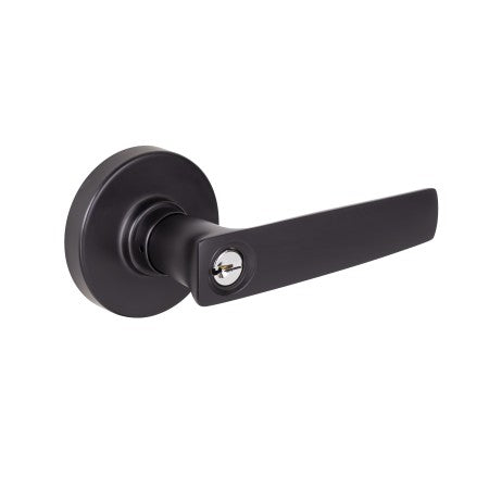 GAINSBOROUGH NEUE AURORA ENTRANCE KEY-IN-LEVER SET MATT BLACK